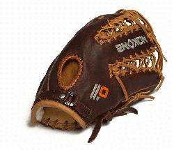 and Opening. Nokona Alpha Select  Baseball Glove. Full Trap Web. Closed Back. Outfield. T